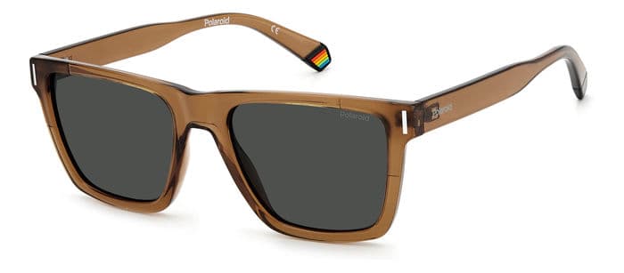 Polaroid 6176/S designer frame in colour Beige