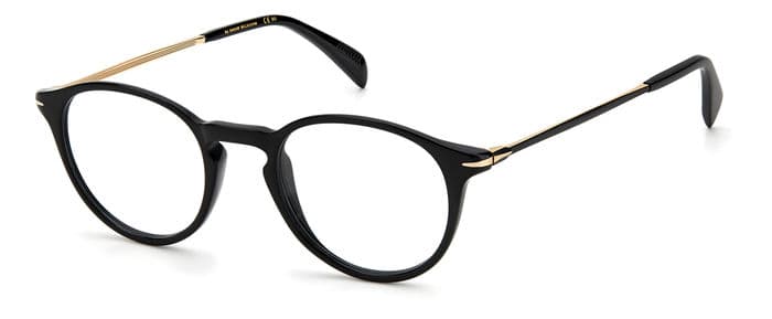 David Beckham 1049 designer frame in colour Black