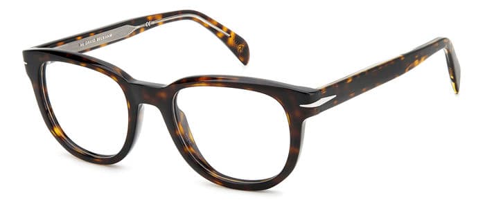 David Beckham 7097 designer frame in colour Havana