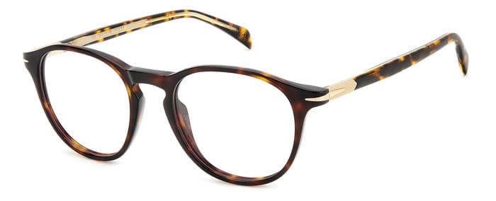 David Beckham 1126 designer frame in colour Havana