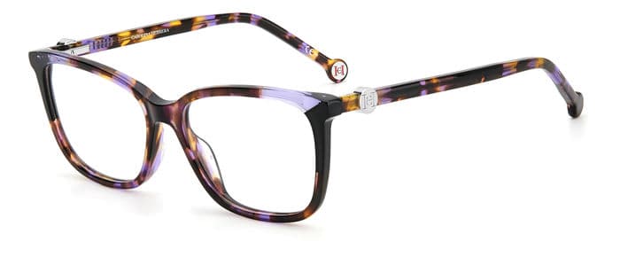 Carolina Herrera 0055 designer frame in colour Violet