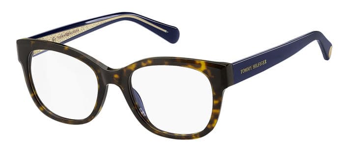 Tommy Hilfiger 1864 designer frame in colour Havana