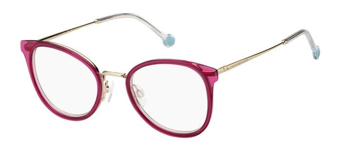Tommy Hilfiger 1837 designer frame in colour Red