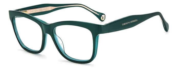 Carolina Herrera 0016 designer frame in colour Green