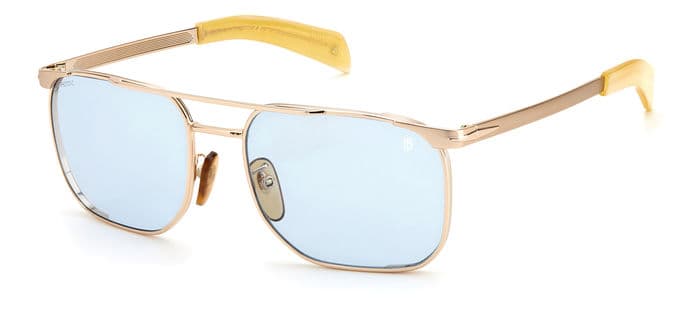 David Beckham 7048/S designer frame in colour Gold