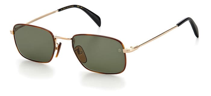 David Beckham 1035/S designer frame in colour Gold