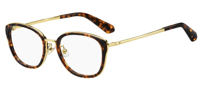 Kate Spade LILAH/F designer frame in colour Havana