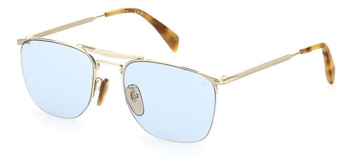 David Beckham 1001/S designer frame in colour Gold
