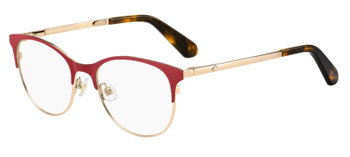 Kate Spade JENELL designer frame in colour Red